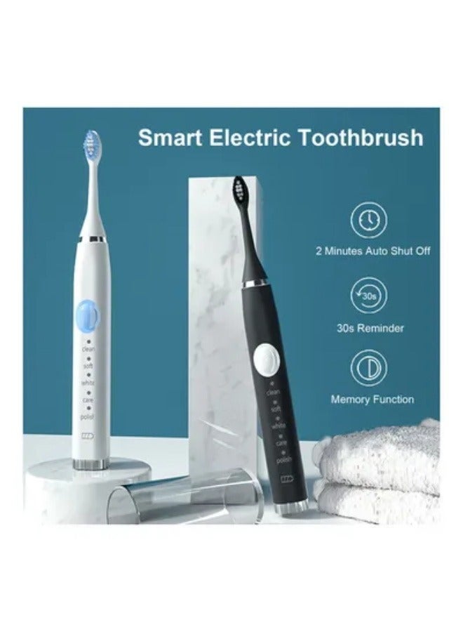 بيوينتي USB Charging 5-Modes Electric Rechargeable Toothbrush With Smart Timer - Image 3