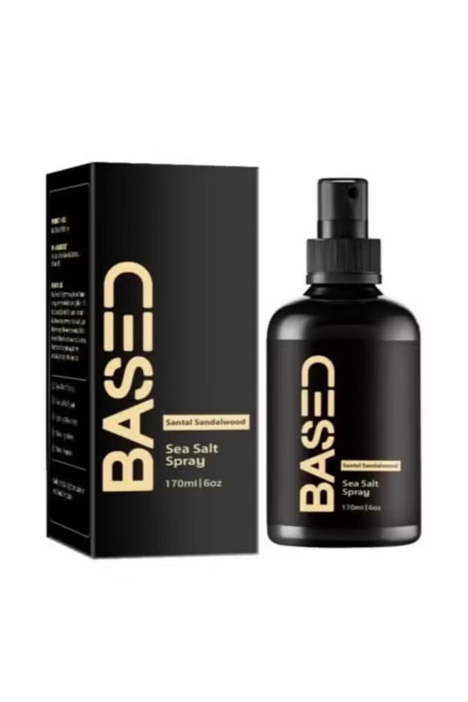 Based Sea Salt Spray, Natural Finish Sea Salt Spray for Hair, Gives Volume and Texture, Enriched with Seaweed and Vitamin B5, Lightweight and Non-Greasy, Paraben Free - Image 1