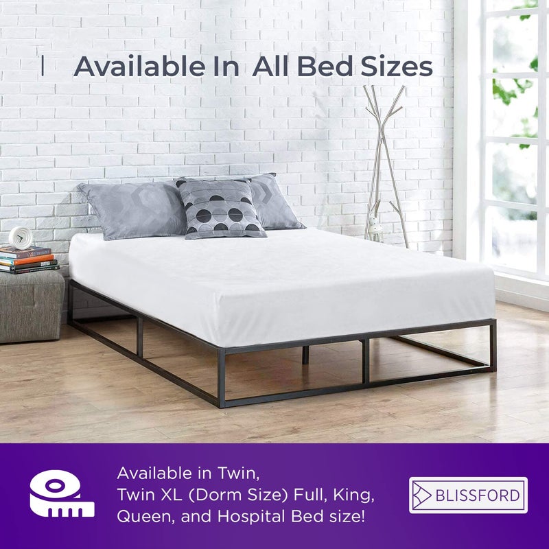 SHOPBEDDING Plastic Mattress Protector Twin  Fitted Sheet Style  Waterproof Vinyl Mattress Cover  Heavy Duty Breathable - Bed Wetting and Spill Protection for Mattress by Blissford  - Image 4