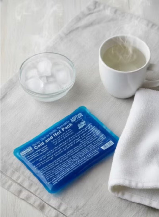 ريت كير كمادات جل ساخنة وباردة لتخفيف الألم - كمادات ثلج وحرارة قابلة لإعادة الاستخدام لعلاج إصابات الظهر والكتف والركبة والعضلات - Image 2