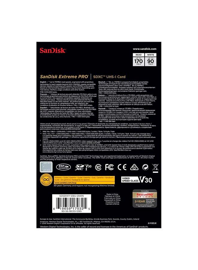 sandisk Extreme PRO SDXC Memory Card up to 170MB/s, UHS-I, Class 10, U3, V30 - Image 4