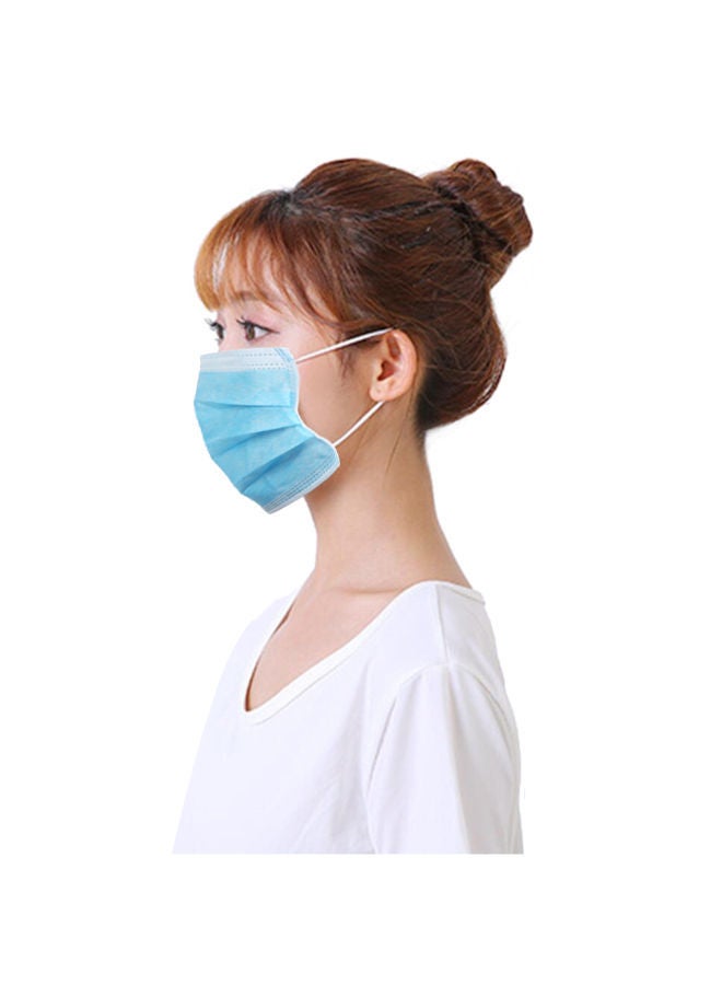 NIBEMINENT 50-Piece 3 Layers Disposable Face Mouth Mask - Image 4