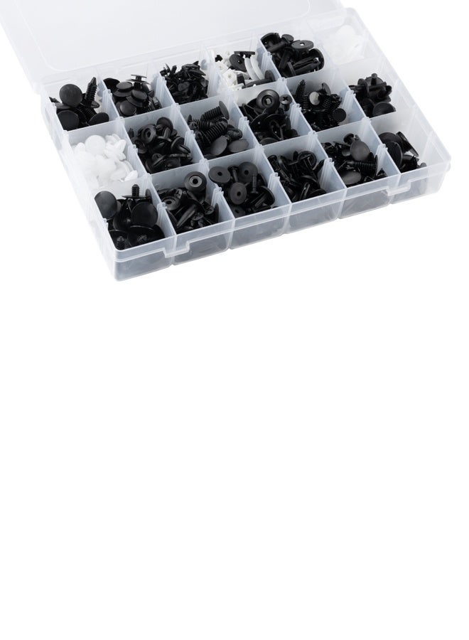 LAWAZIM 415-Piece Auto Fastener Clips With Clips Removal Tool - Assorted Car Body Plastic Push Retainer Pin Rivet Fasteners Kit with Moulding, Bumper, Fender, Trim Clips - for Universal Vehicle Repair - Image 5