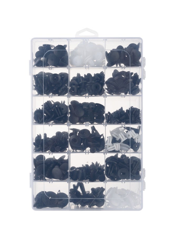 LAWAZIM 415-Piece Auto Fastener Clips With Clips Removal Tool - Assorted Car Body Plastic Push Retainer Pin Rivet Fasteners Kit with Moulding, Bumper, Fender, Trim Clips - for Universal Vehicle Repair - Image 3