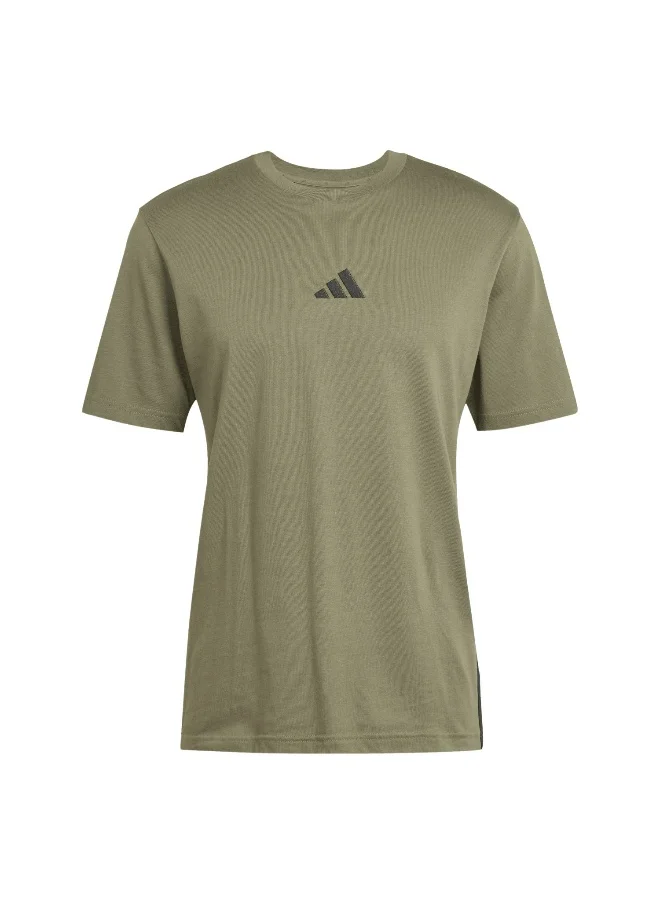 Adidas adidas essentials three stripes single men t-shirt