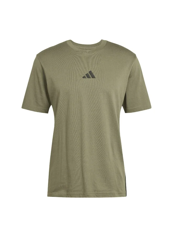 Adidas adidas essentials three stripes single men t-shirt