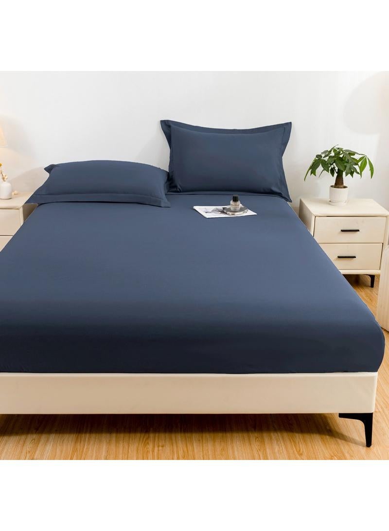 Y&D 180cmx200cm Solid Color Sanding Skin Friendly Soft Dustproof Waterproof Double Bed Hat  - Image 1