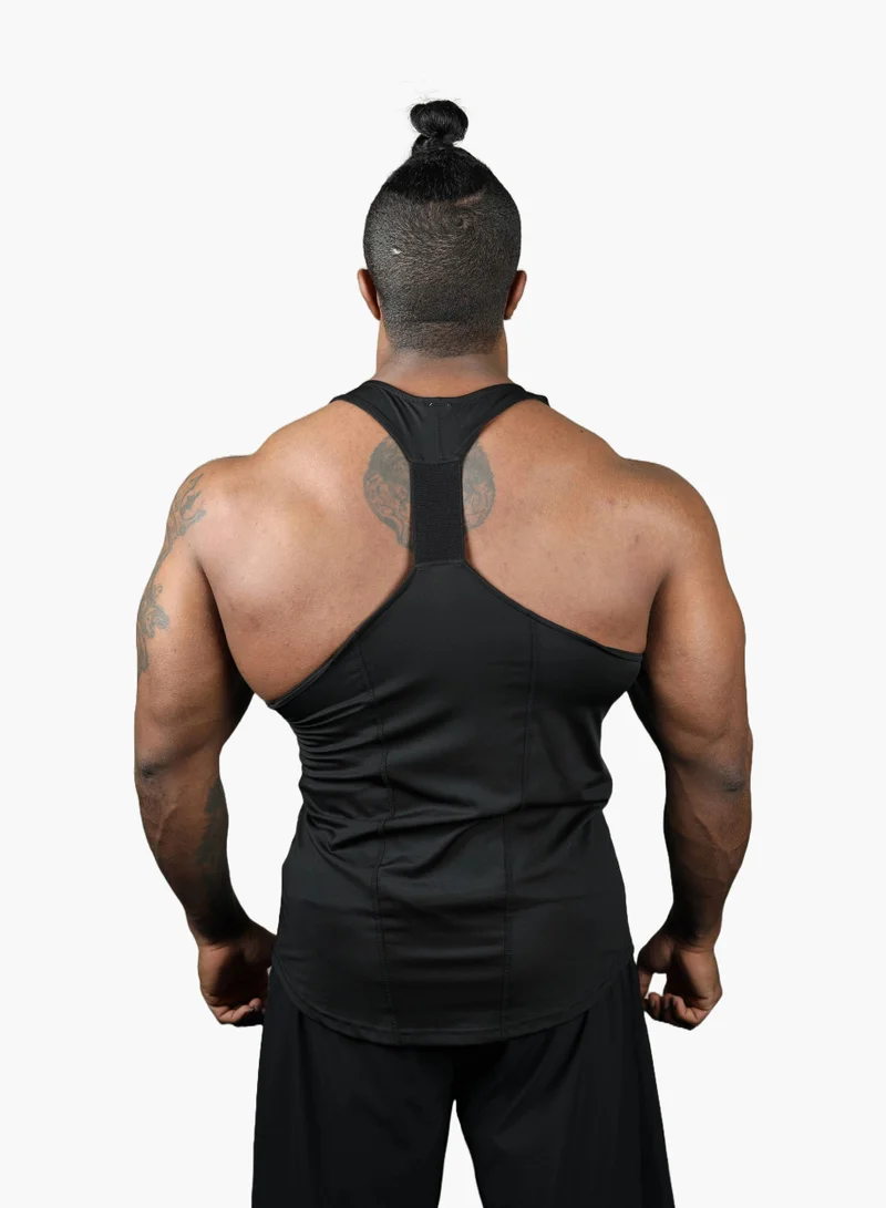 THUGFIT Rangercore Men's Slim Fit Tank Top - Black