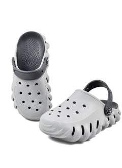 Generic Diano Grey Rubber Clogs For Boys 2024  - Image 2