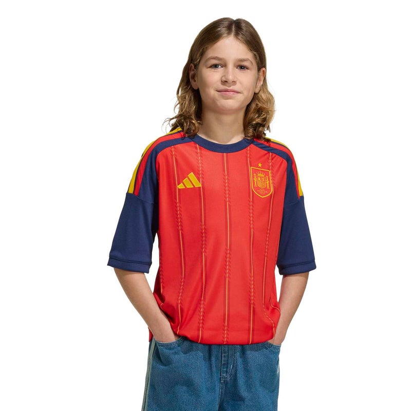 Adidas Spain 26 Home Kids Jersey - Image 3