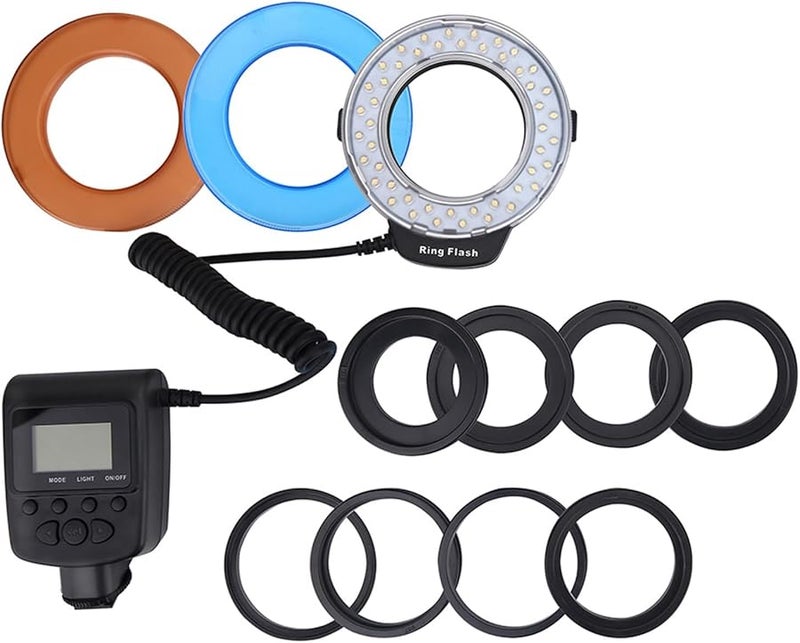 ضوء LED محمول مع مرشحات ألوان للتصوير الفوتوغرافي يعمل بالبطارية - Image 2