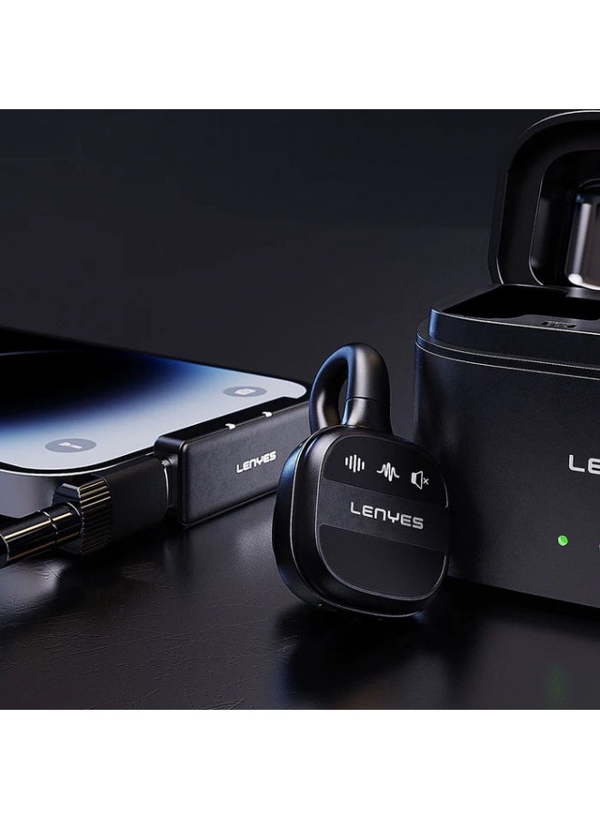 LENYES LM209-TC Hidden Lavalier USB-C Microphone, 65DB, Black - Image 5