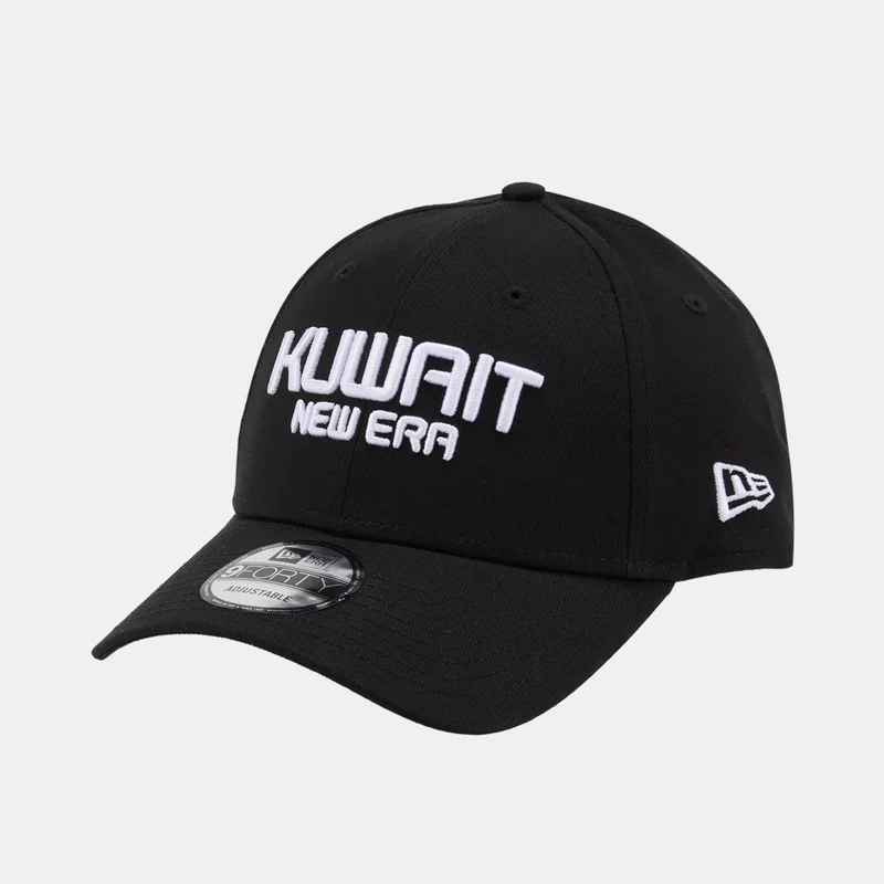 NEW ERA Black Kuwait City 9FORTY Cap for Men | Best Price UAE