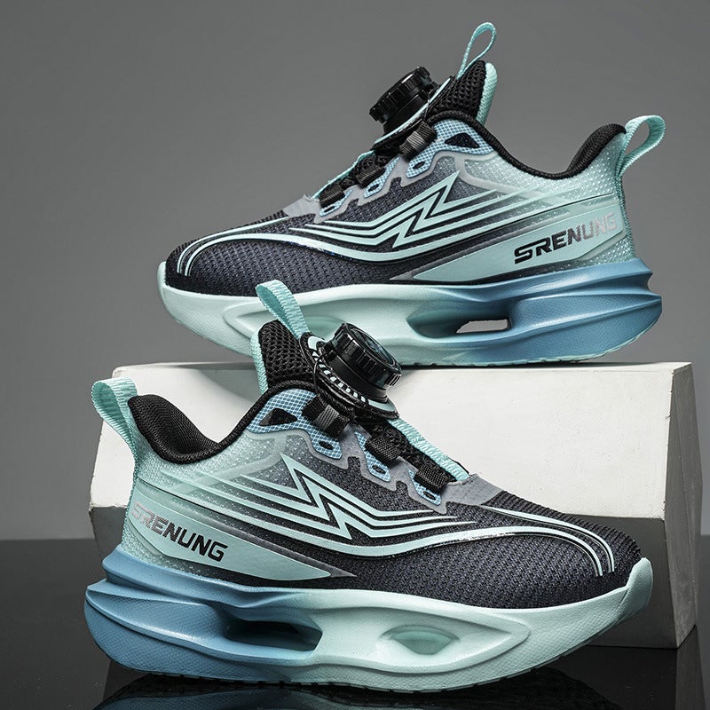 Mesh Sneakers Lightweight Flexible Sole Walking Shoes For Kids Indoor And Outdoor Activities - Image 2
