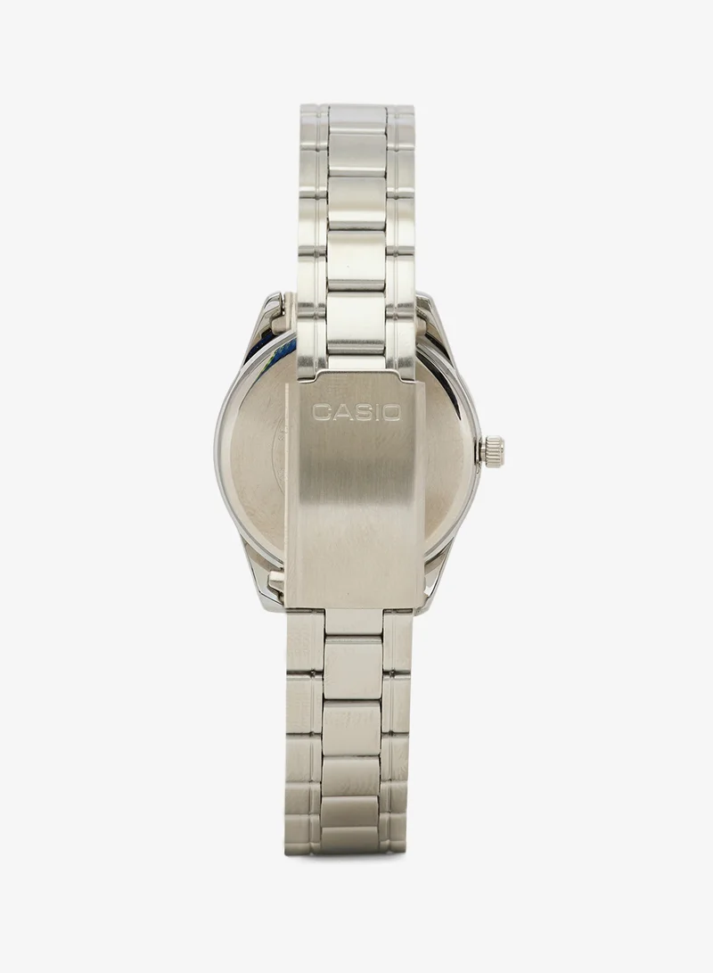 Casio  LTP-V005D-7B2 White Dial Stainless Steel Analog for Women | Best Price UAE
