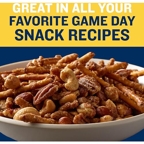 PLANTERS Salted Mixed Nuts, Peanuts, Almonds, Cashews, Brazil Nuts and Pecans, Party Snack, Plant-Based Protein, Quick Snack for Adults, After School Snack, Bulk Nuts, Kosher, 56oz Canister - Image 4
