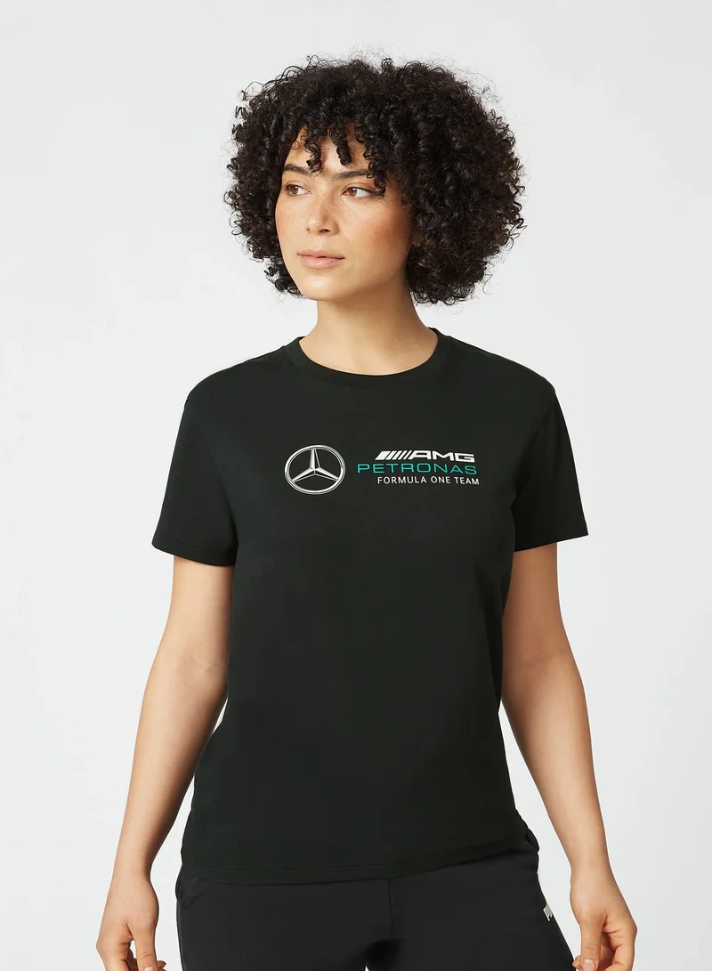 AMG Petronas Formula One Team Women's Large Logo T-Shirt