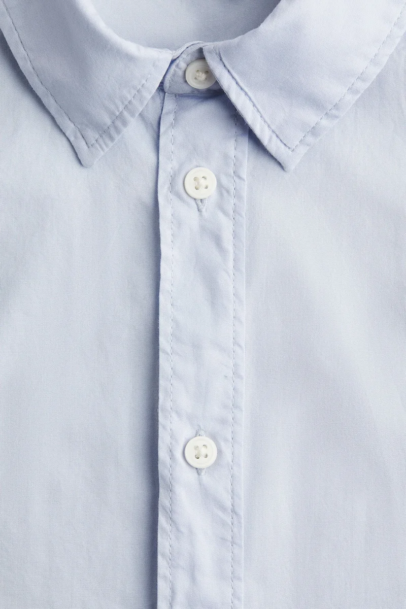 H&M Short-sleeved cotton shirt