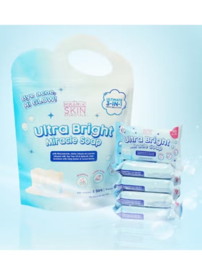 Ultra Bright Miracle Soap -5 Bars