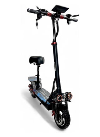 Electric Kick Scooter V28 Pro, Max Speed 70 KM/H Range 35 KM 48V 15Ah Battery 1200W, Electric Foldable Scooter With Seat and 10 Inch Size Tires, Monster Scooter With Double Suspensions - pzsku/Z30A5CB6DC6BDEF876EFBZ/45/1747684839/1ef97dee-8ea9-47ab-81e8-9a2c47937f57