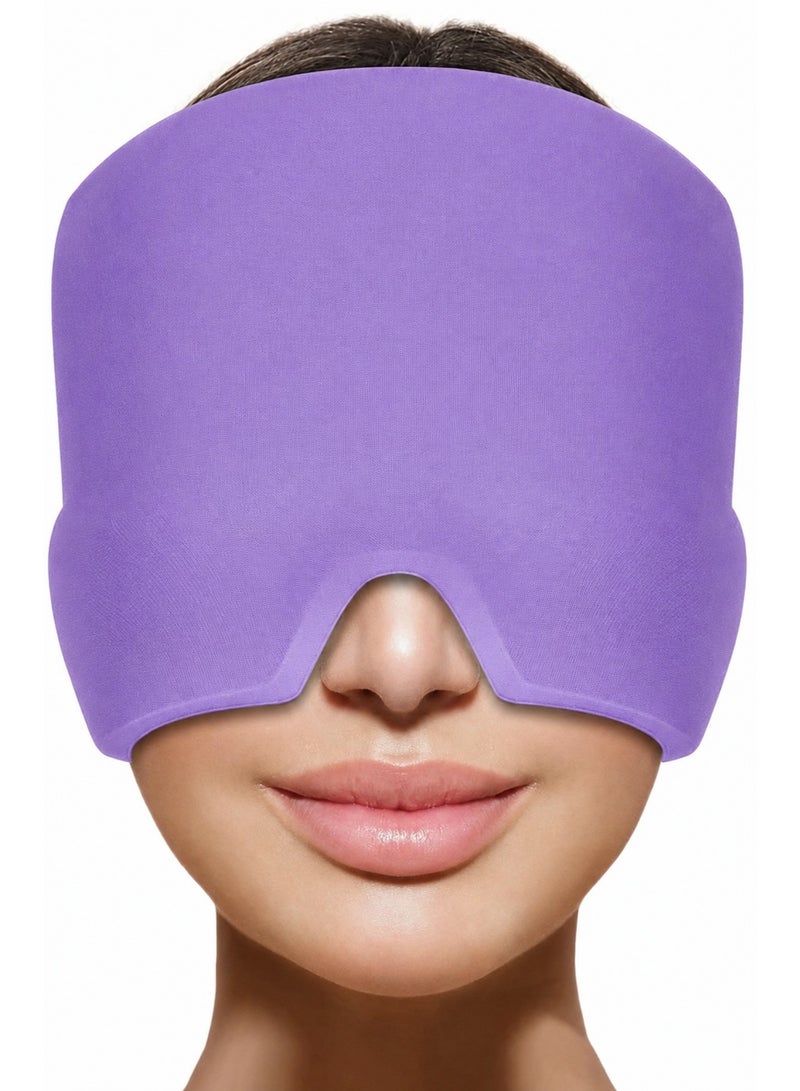 Reusable Hot and Cold Gel Head and Eye Mask - Image 1