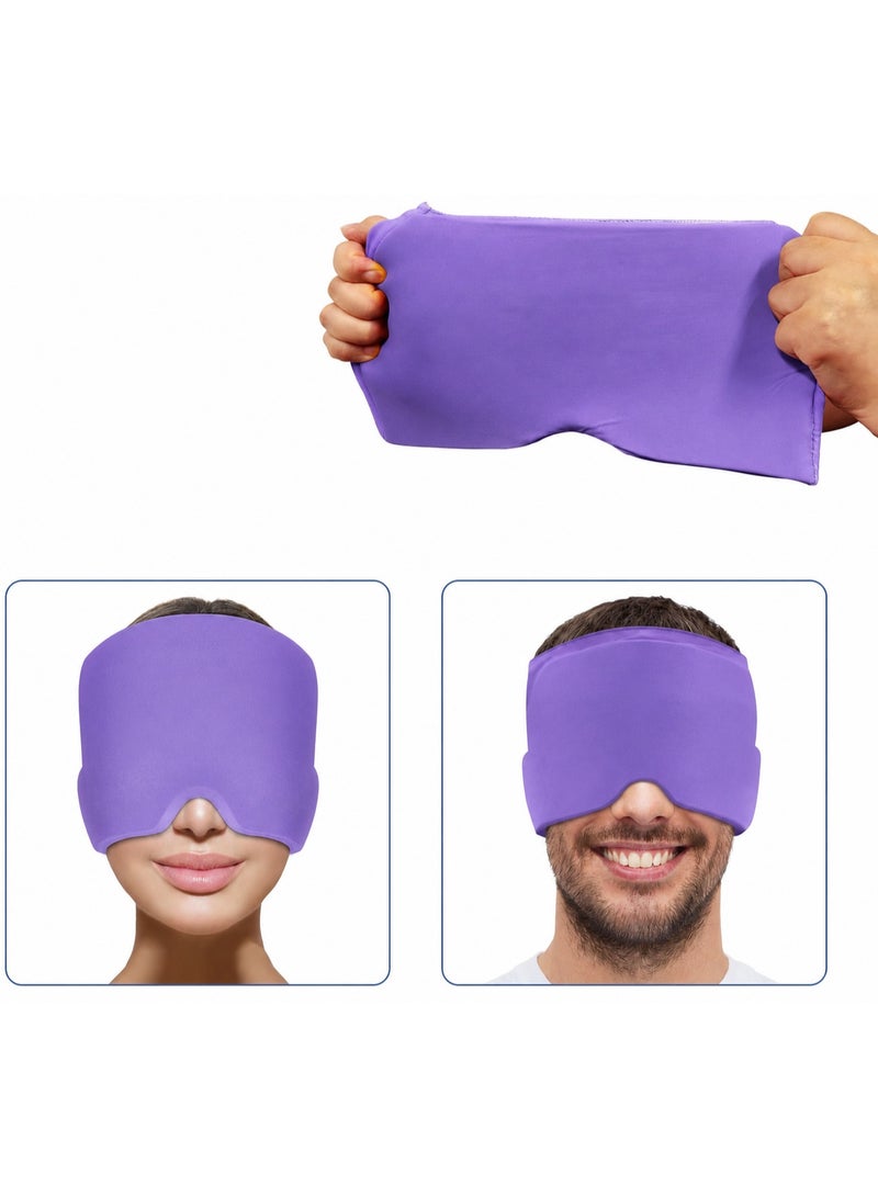 Reusable Hot and Cold Gel Head and Eye Mask - Image 2