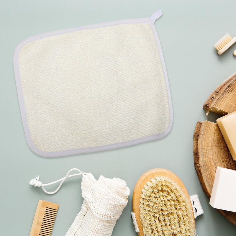6pcs Nylon Exfoliating Washcloths 22x26cm Body and Face Scrub Towels Back Scrubber for Shower Bath Spa - Image 5