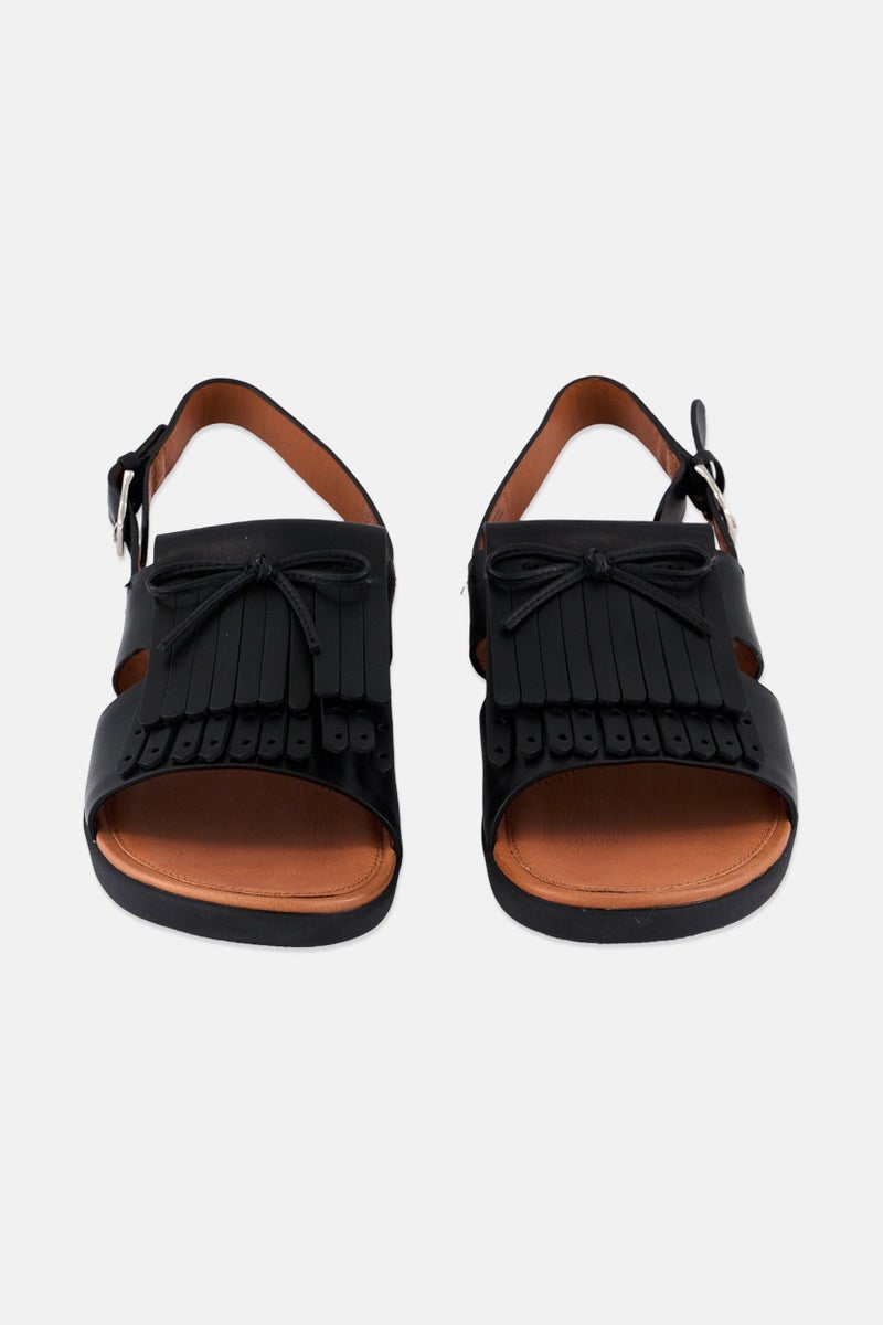 FitFlop Women H-Bar Adjustable Buckle Sandal, Black - Image 4