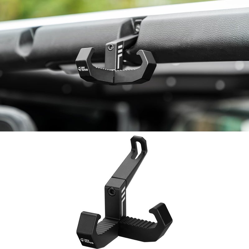 JOYTUTUS Aluminum Trunk Grocery Bag Hook Compatible with Wrangler JL 2018-2023, Trunk Organizer Hook for Wrangler JL Interior Accessories - Image 1