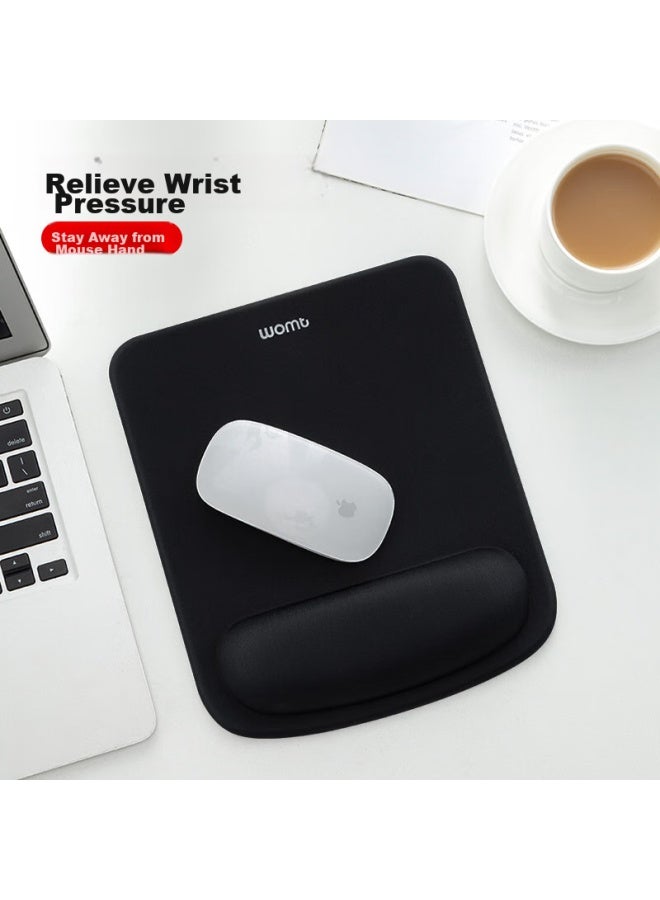 Womt Mouse Wrist Rest Pad, Laptop Mouse Hand Support Pad, Memory Foam Non-slip Wrist Rest, Office Typing And Gaming Hand Wrist Protector Mouse Pad For Men And Women - Image 4