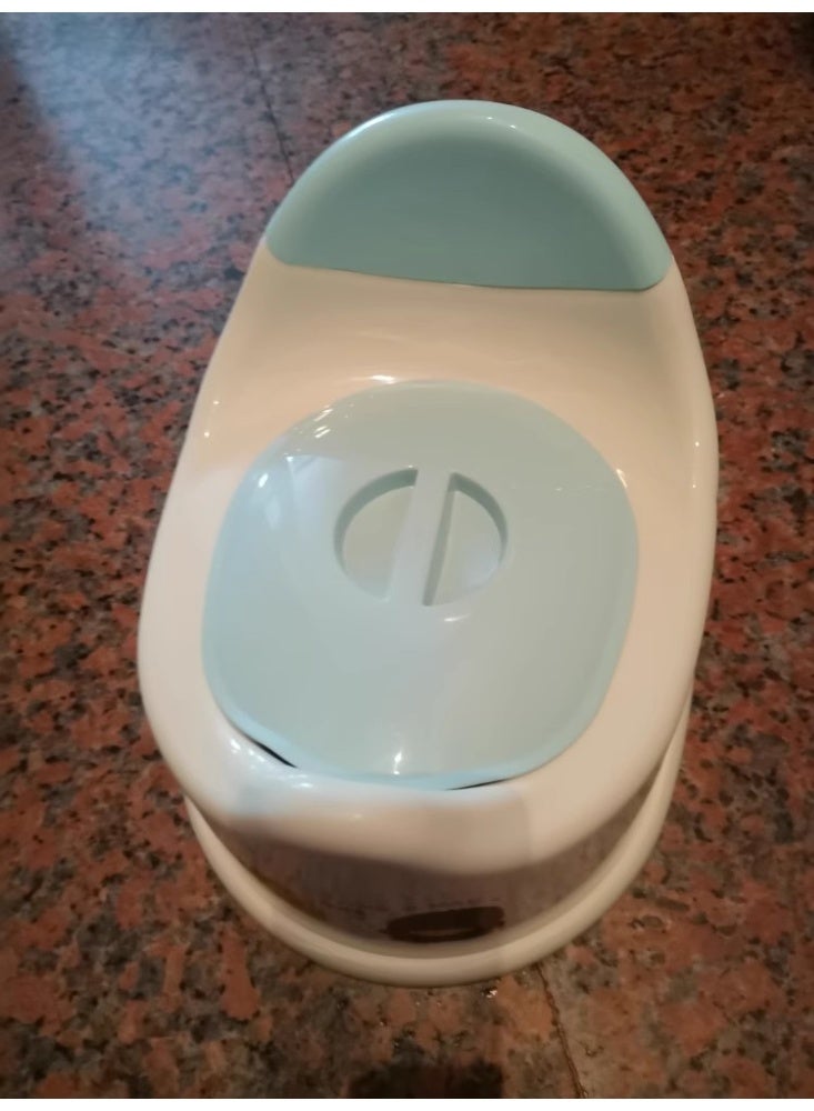 Blue Potty Chair for Kids Children's Travel Toilet Seat Pad Cute Travel Potty Training Seat Pad Lightweight Easy-to-clean Baby Potty - Image 2