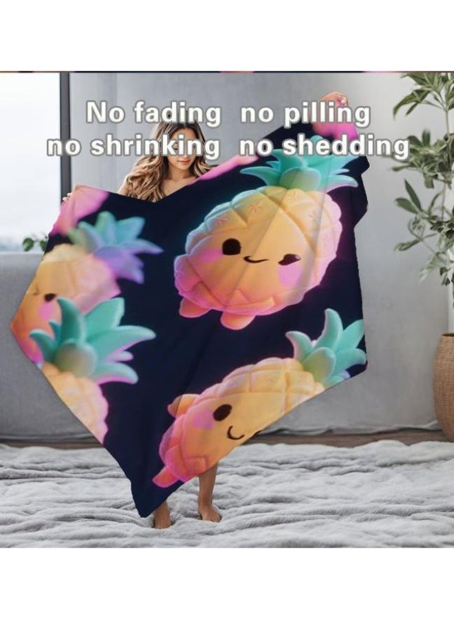 general Flannel thin blanket (warm and comfortable, suitable for sleep, gaming, dust removal and sandproof) 150cm*200cm - 76 - Image 1