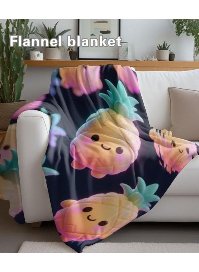 general Flannel thin blanket (warm and comfortable, suitable for sleep, gaming, dust removal and sandproof) 150cm*200cm - 76 - Image 4