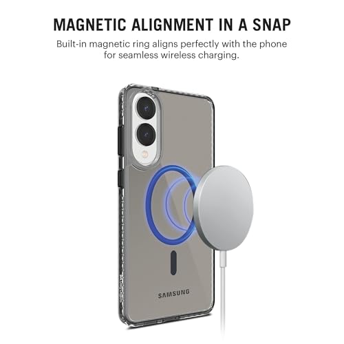 DailyObjects Stride Clear 2.0 Magnetic Case Cover Compatible with Samsung Galaxy S25 Edge | Wireless Charging Slim Back Cover | 2 Layer Edge Protection & Shockproof - Image 2