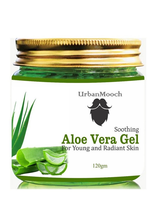 UrbanMooch Aloe Vera Gel Green Pure Natural Gel - Ideal For Skin, Face, Acne Scars, Hair Care, Moisturizer & Dark Circles(100Gm)