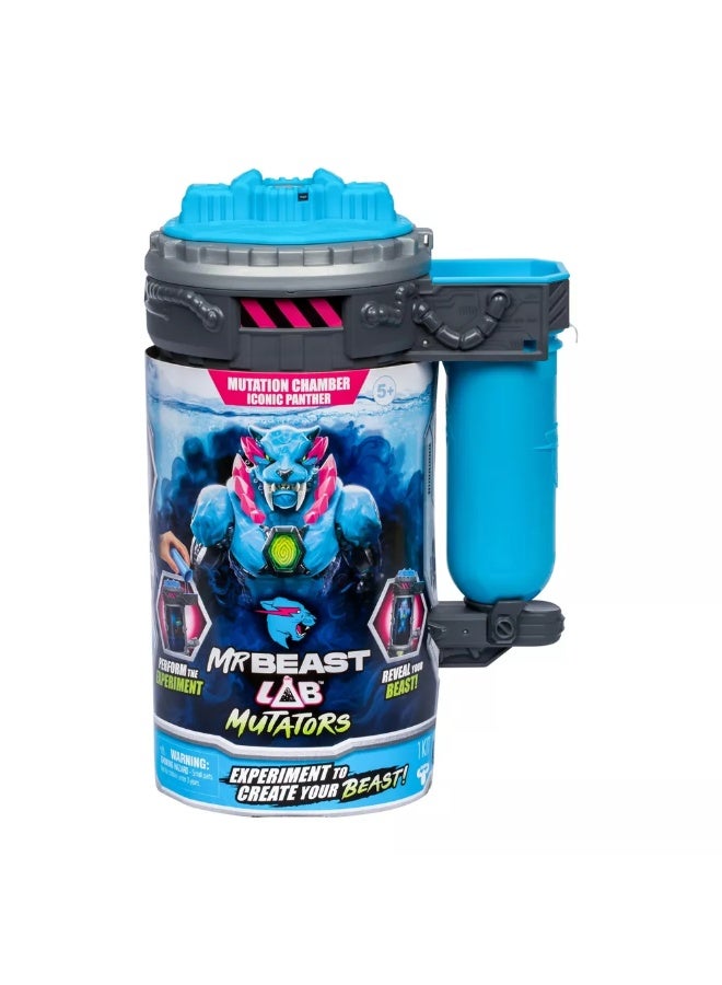 MrBeast Lab تمثال الحركة أيقوني بانثر من مختبر مستر بيست (13 سم) - Image 1
