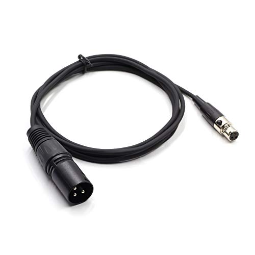 SiYear 3 Pin XLR Male Plug to 3 Socket Female Mini XLR Pro Lapel Microphone Cable -TA3-XLR Cable（1.5M/5FT - Image 5