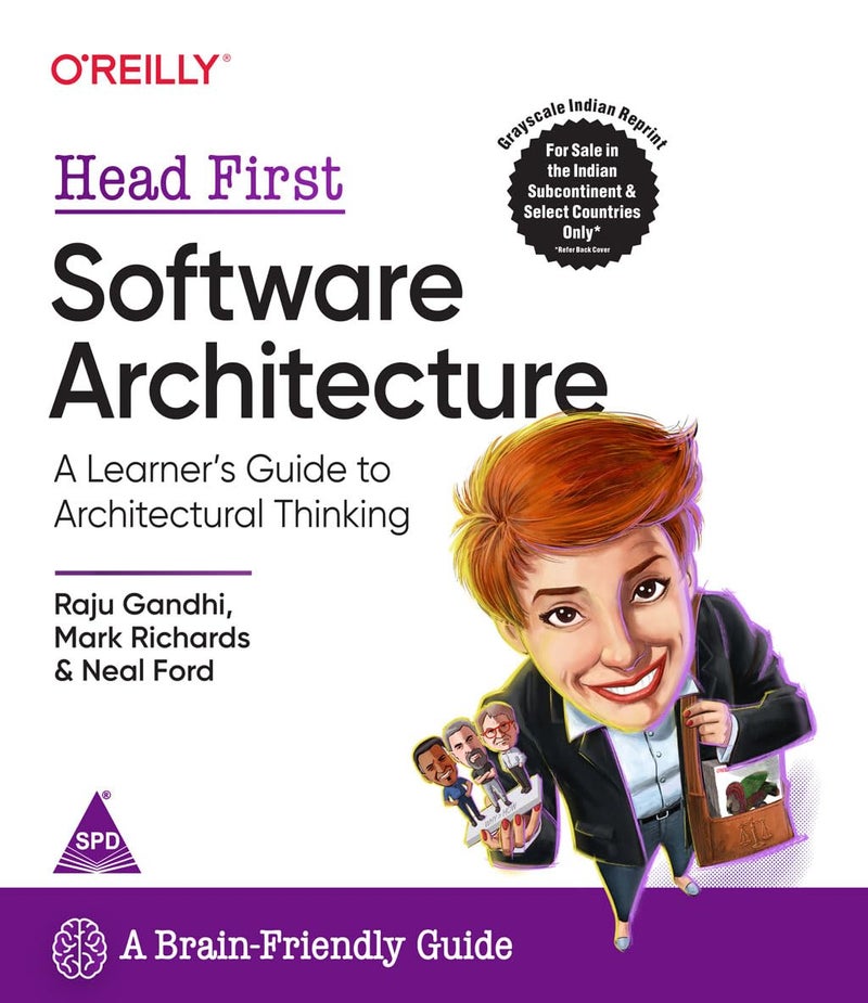 Head First Software Architecture: A Learner's Guide to Architectural Thinking (Grayscale Indian Edition) - Image 1