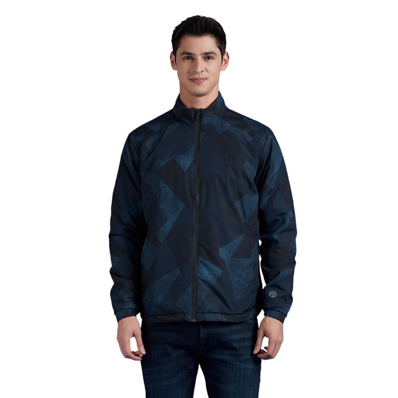 Pepe Jeans Black Abstract Print Full Sleeve Lightweight Jacket - Image 5
