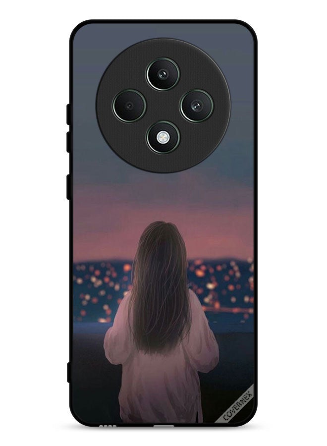 Covernex Oppo Reno12 F 4G Protective Case Cover Standing Girl - Image 1
