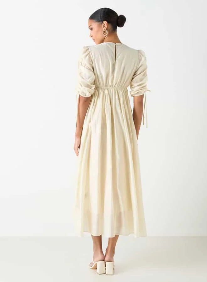 2Xtremz Empire Waist Midi Dress