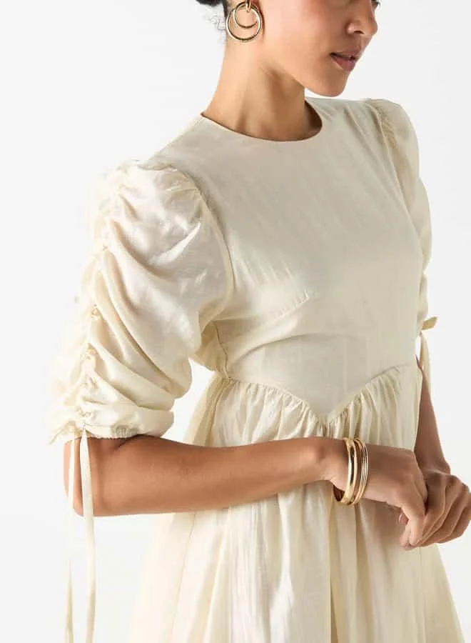 2Xtremz Empire Waist Midi Dress
