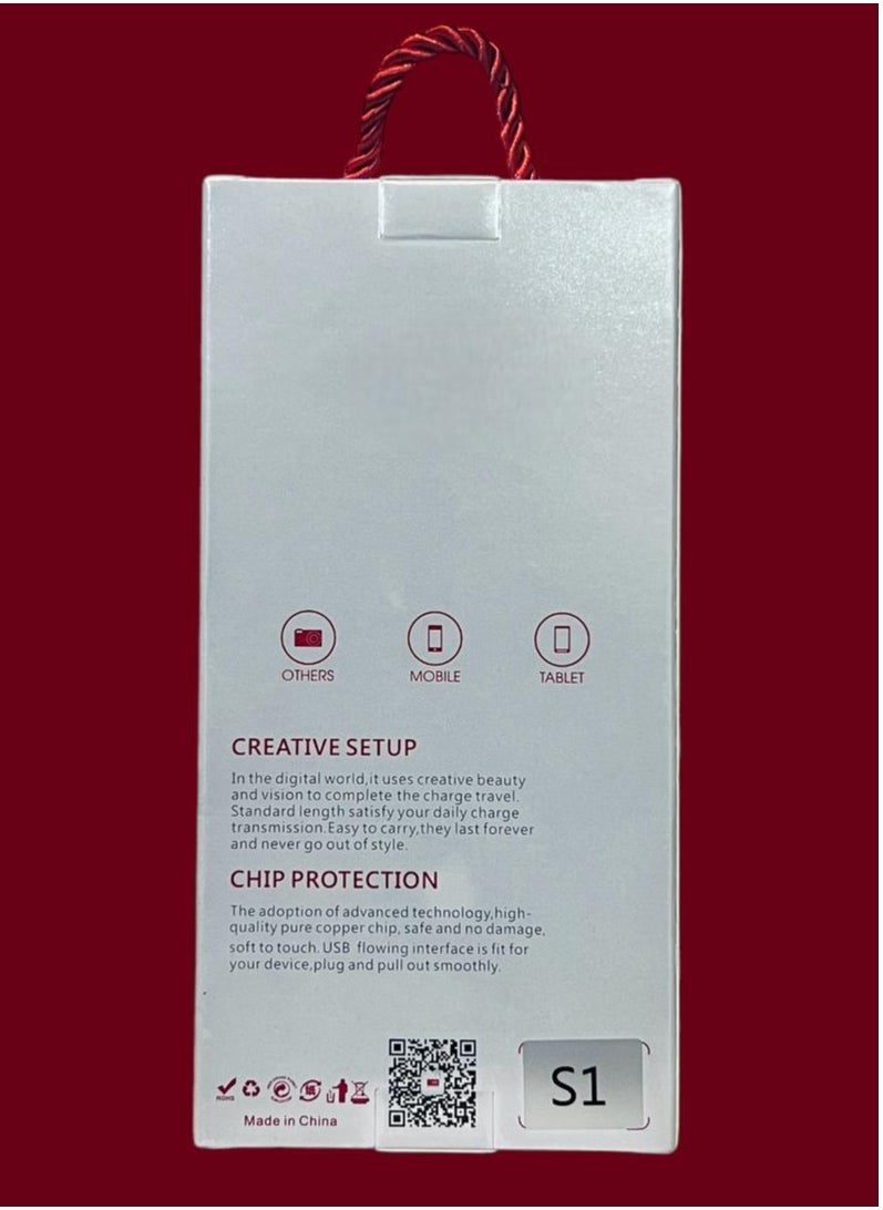 C idea S1 Lightning USB data cable 2.4A powerful safe and Reliable
