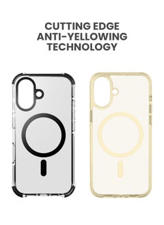 TinyMoose iPhone16 MagSafe Phantom Grip Drip iPhone Case with MagSafe made for iPhone 16, Anti-Drop Shock Absorption, Anti-Scratch - Ghost Black  - Image 3