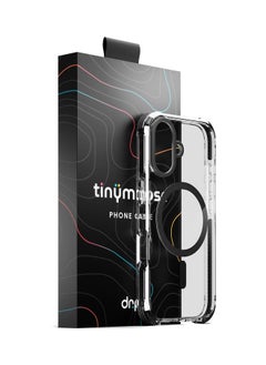 TinyMoose iPhone16 MagSafe Phantom Grip Drip iPhone Case with MagSafe made for iPhone 16, Anti-Drop Shock Absorption, Anti-Scratch - Ghost Black  - Image 1