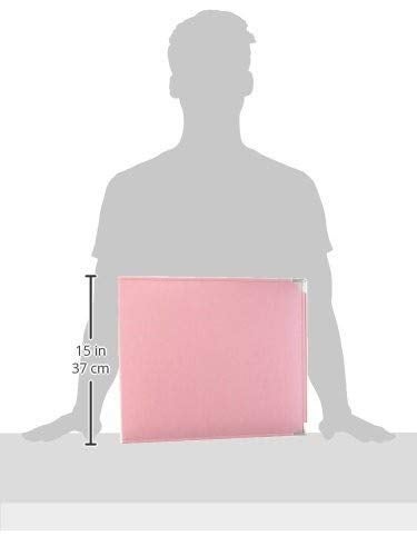 We R Memory Keepers 12x12 Photo Album Pretty Pink Protect Memories & Photos, Acid-free Faux Leather, Snag-free Rings, Includes 5 Page Protectors, Scrapbooking - Image 3
