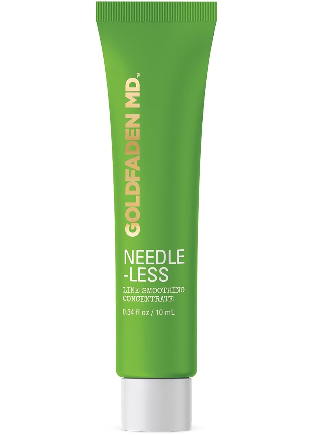 Goldfaden MD Goldfaden MD Needle-Less Line Smoothing Concentrate for Face & Neck | w/Seaweed Extract, Hyaluronic Acid, Hexapeptides, Organic Red Tea Extract 