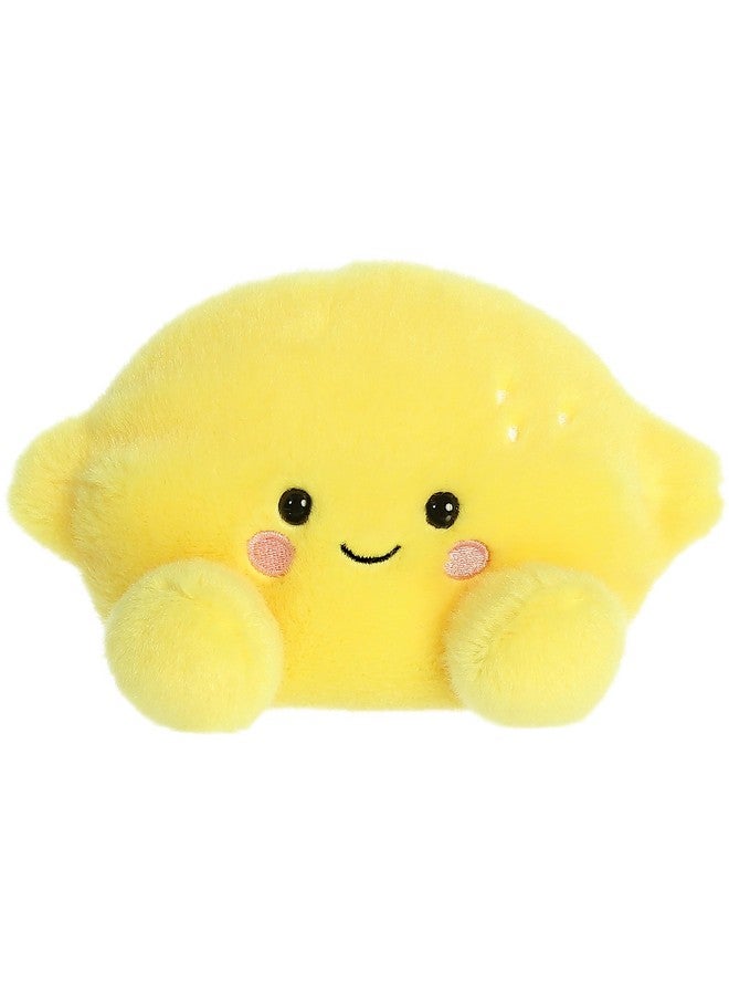Aurora® Adorable Palm Pals™ Yuzu Lemon™ Stuffed Animal - Pocket-Sized Play - Collectable Fun - Yellow 5 Inches - Image 1