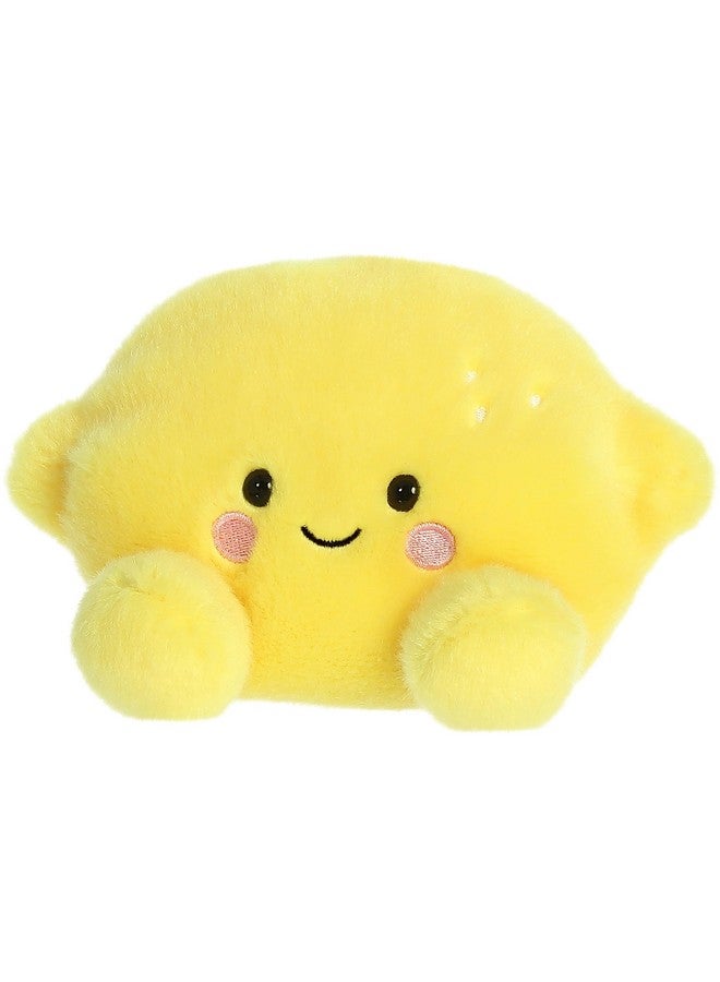 Aurora® Adorable Palm Pals™ Yuzu Lemon™ Stuffed Animal - Pocket-Sized Play - Collectable Fun - Yellow 5 Inches - Image 2