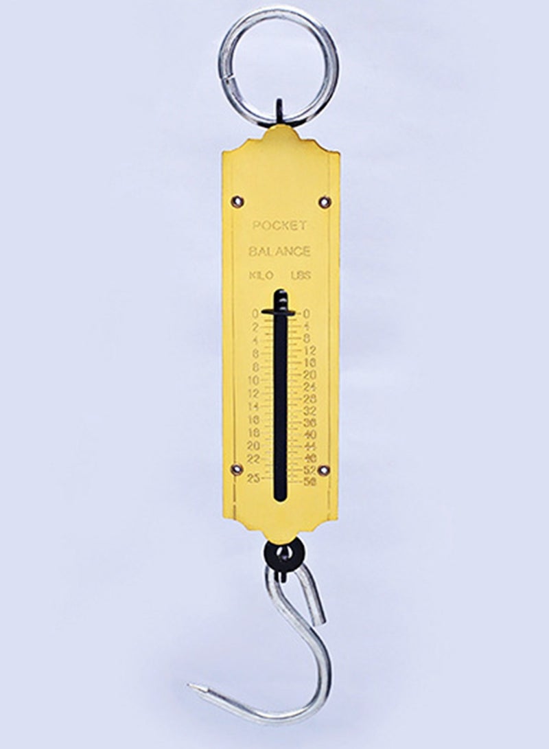 شاربدو ميزان امتعة/ذبائح  عالي الجودة مع قياس مزدوج بالباوند/الكيلوجرام، مثالي للعفض والاضاحي - سعة قصوى 50 كجم - Image 3